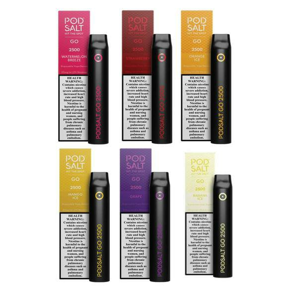 POD SALT Go Disposable 2500 Puffs | Vape king Emirates |