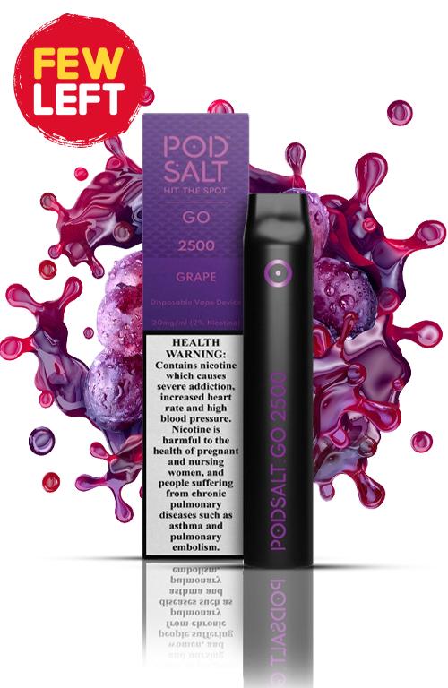 POD SALT Go Disposable 2500 Puffs | Vape king Emirates |