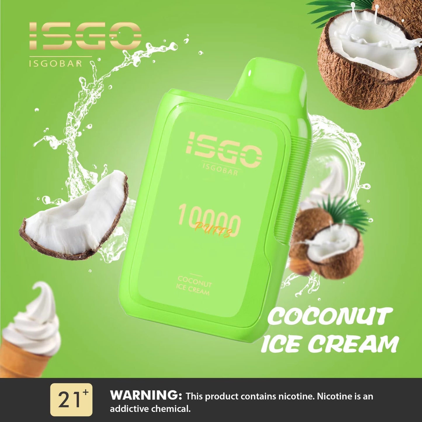 Isgo Bar 10000 Puffs Disposable Vape in UAE
