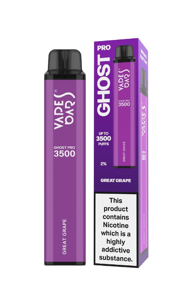 VAPE BAR GHOST PRO 3500 PUFFS DISPOSABLE VAPE