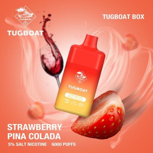 TUGBOAT BOX 6000 Puffs Disposable Vape