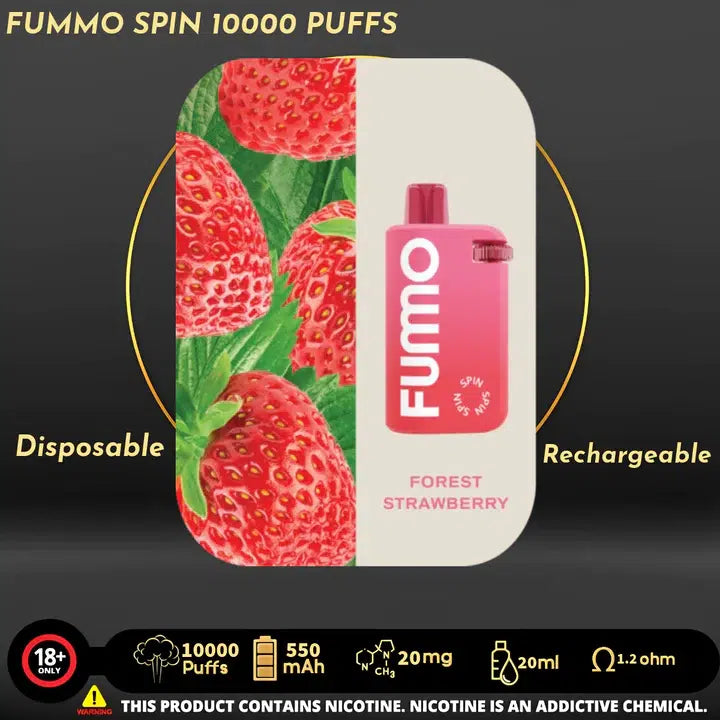 Fummo Spin 10000 Puffs Disposable Vape in UAE