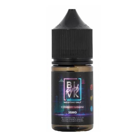 BLVK PINK SALT - ICED BERRY BANANA 60ml/ 3/ 35mG