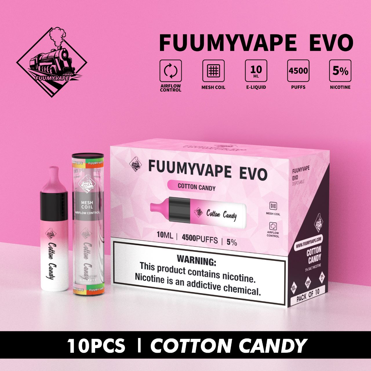 Fuumy Vape Evo Disposable 4500 Puffs