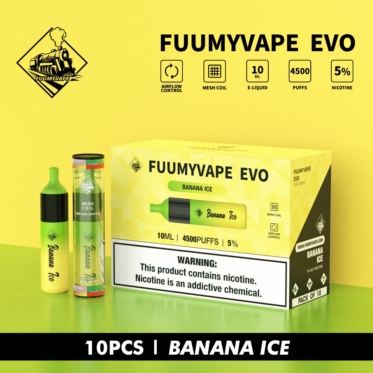 Fuumy Vape Evo Disposable 4500 Puffs