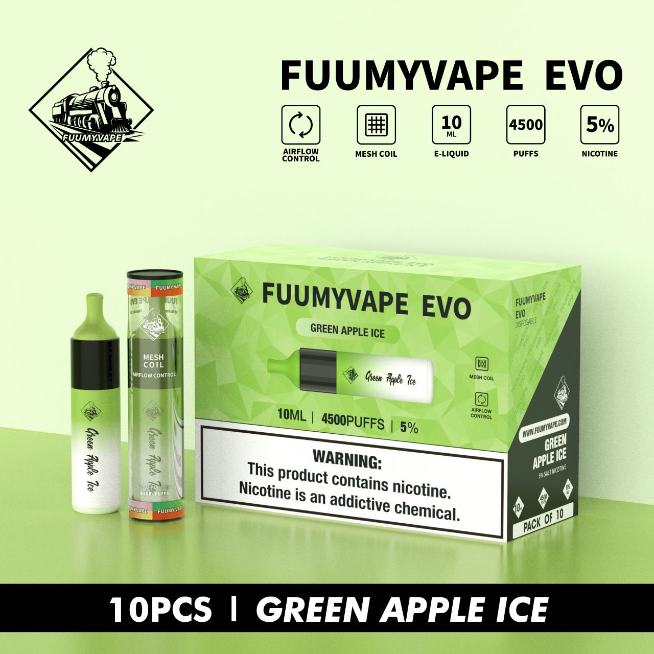 Fuumy Vape Evo Disposable 4500 Puffs