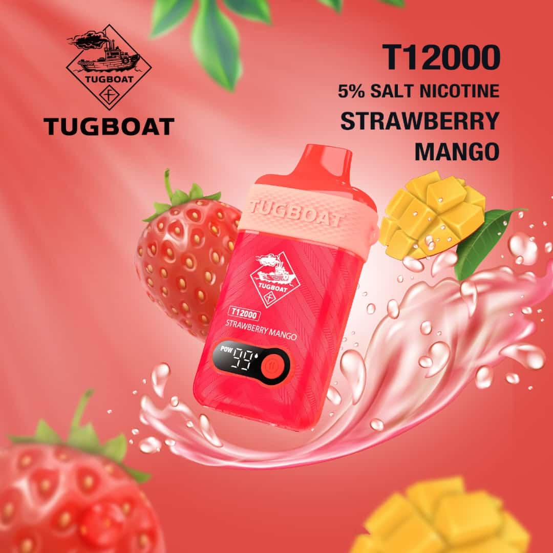 Tugboat T12000 Disposable Vape 12,000 Puffs in UAE