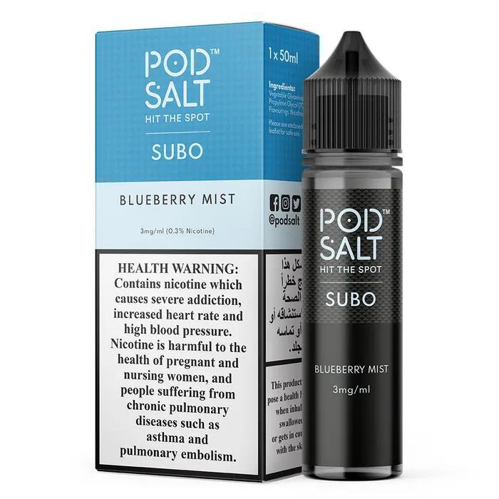 Pod Salt E-Liquid | Subo E-Juice 50ml 3mg