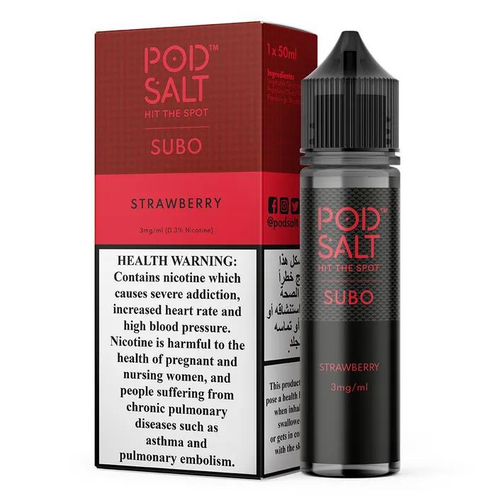 Pod Salt E-Liquid | Subo E-Juice 50ml 3mg