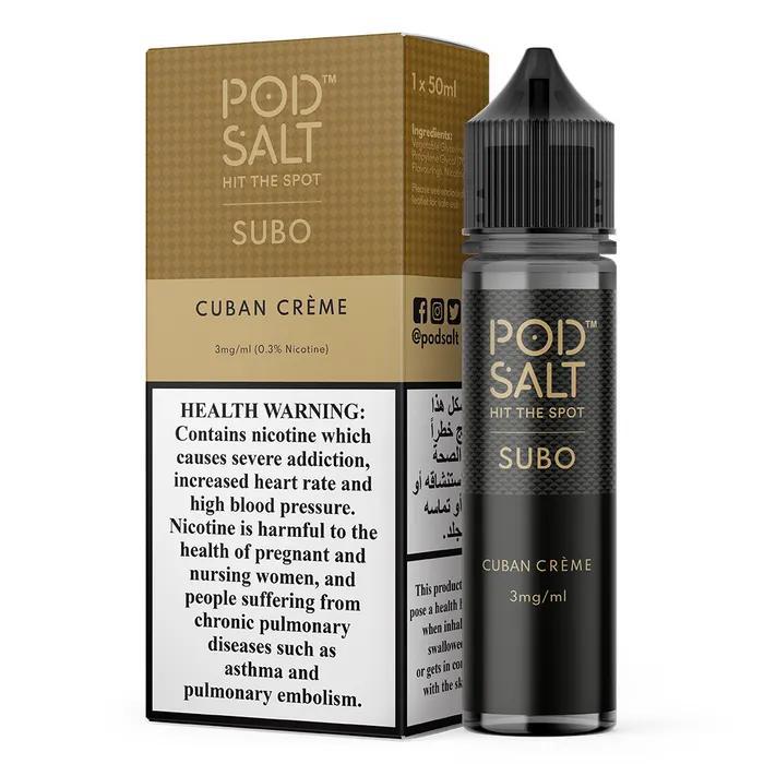 Pod Salt E-Liquid | Subo E-Juice 50ml 3mg