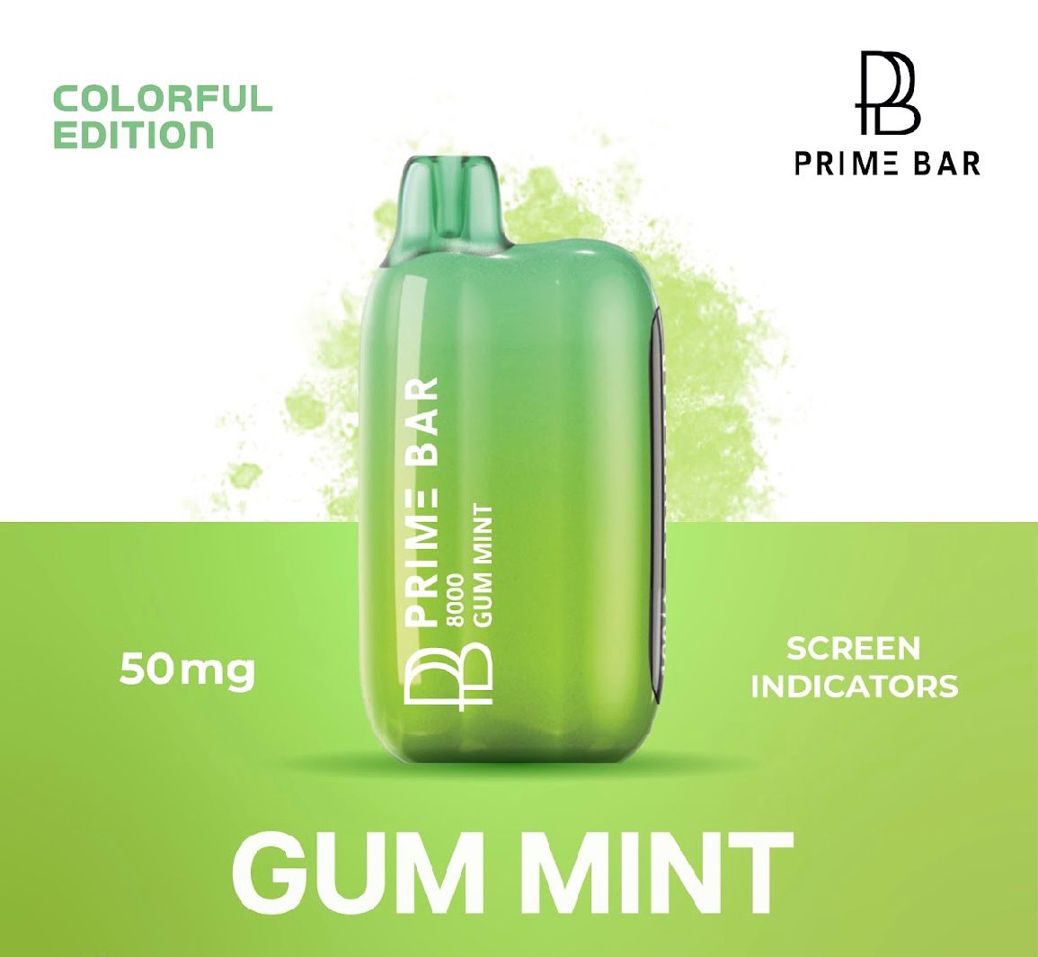 Prime Bar 8000 Puffs Disposable Vape in all over UAE