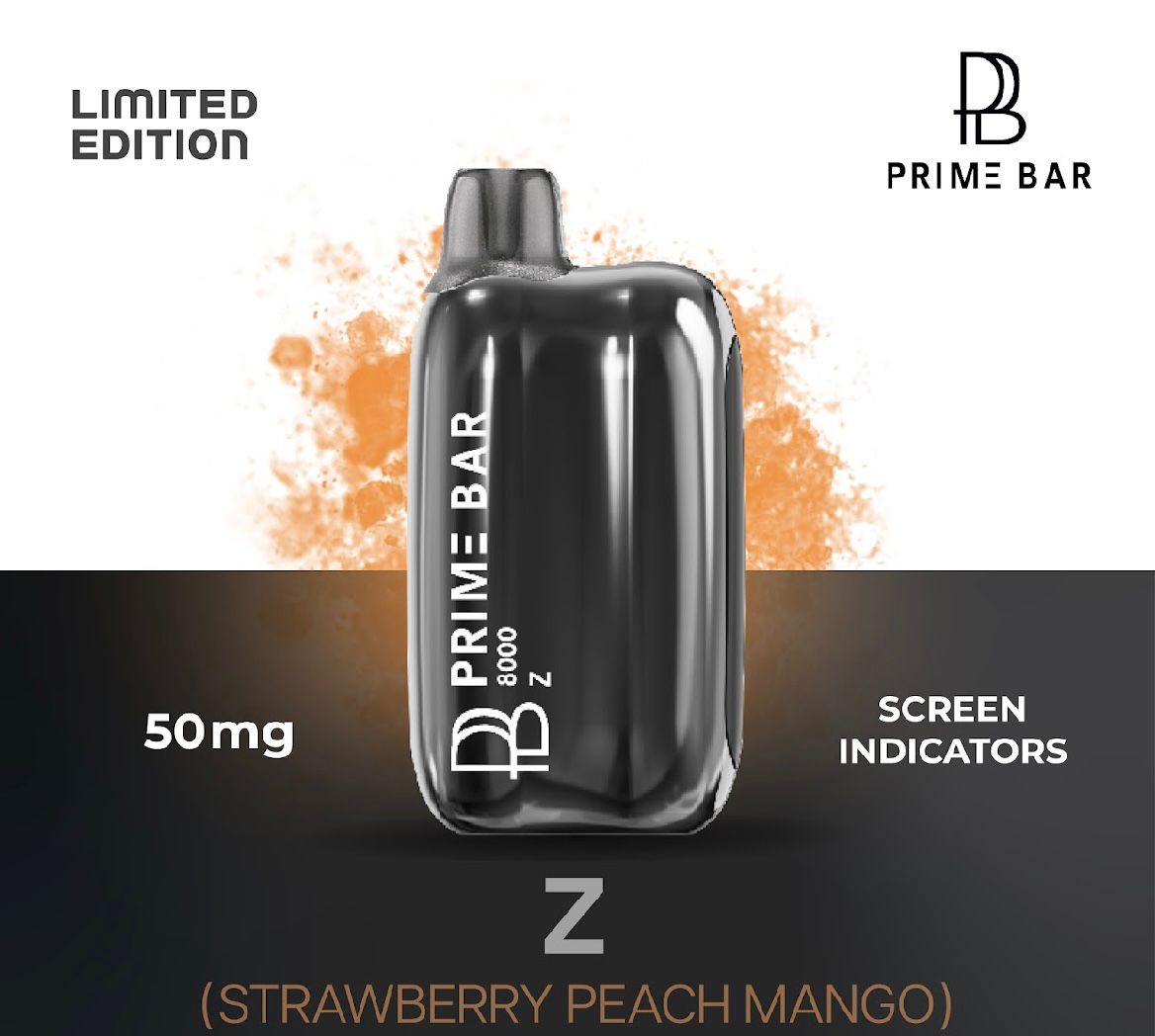 Prime Bar 8000 Puffs Disposable Vape in all over UAE