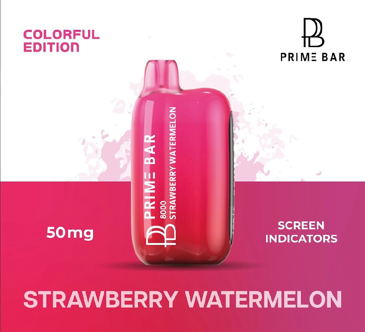 Prime Bar 8000 Puffs Disposable Vape in all over UAE