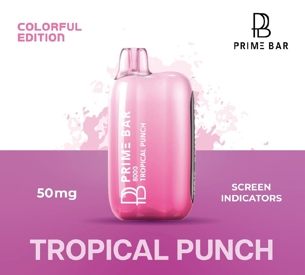 Prime Bar 8000 Puffs Disposable Vape in all over UAE