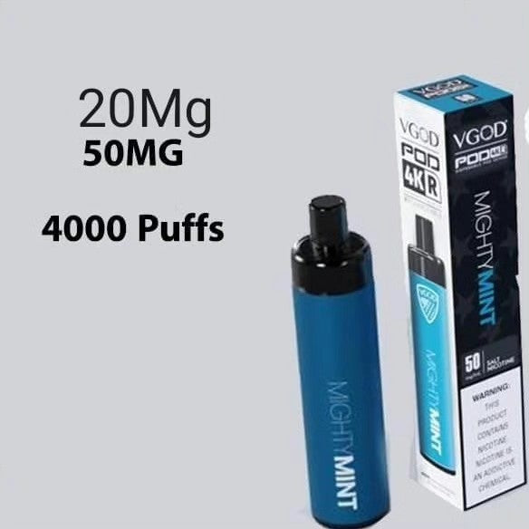 VGOD POD DISPOSABLE 4000 PUFFS 20MG & 50MG SALT NICOTINE