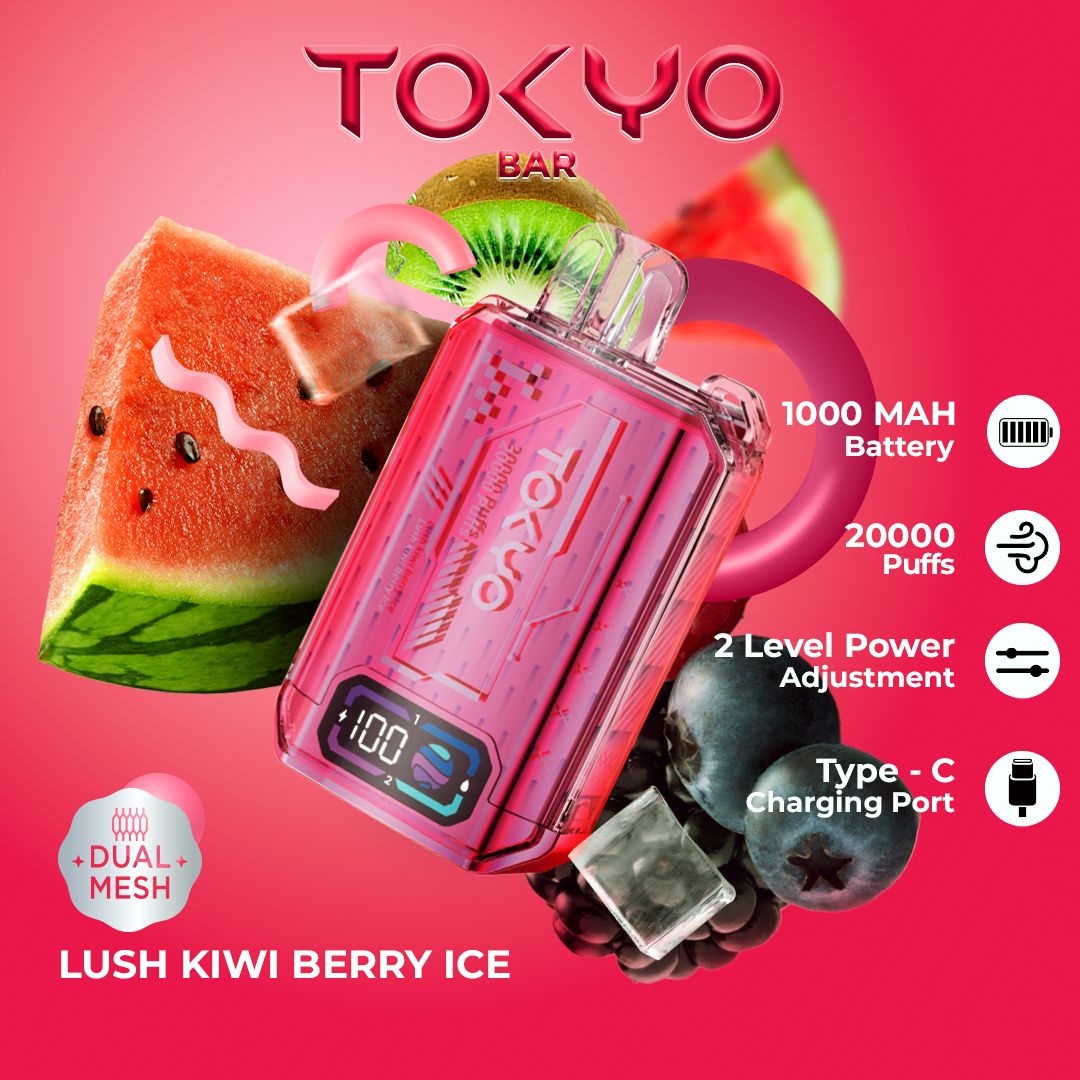 Tokyo Bar 20000 Puffs Disposable Vape in UAE