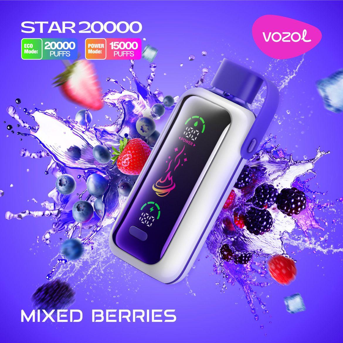 Vozol Star 20000 Puffs Disposable Vape In all over UAE