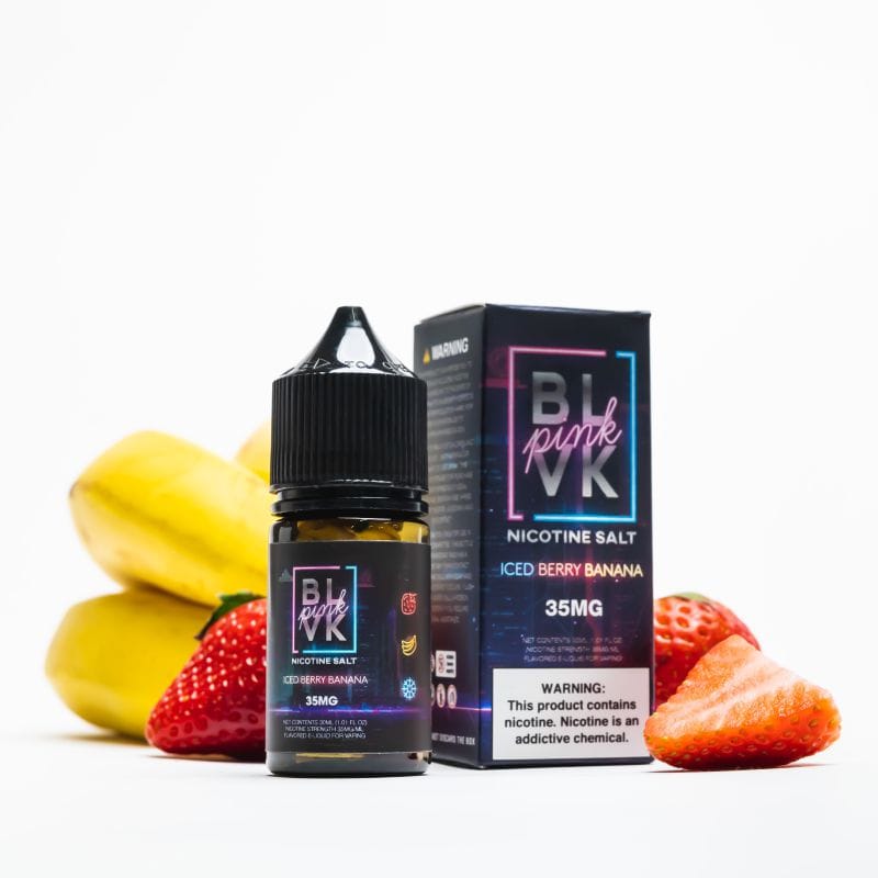 BLVK PINK SALT - ICED BERRY BANANA 60ml/ 3/ 35mG