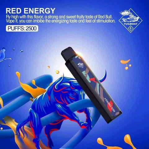 Tugboat XXL 2500 Puffs Disposable Vape in UAE