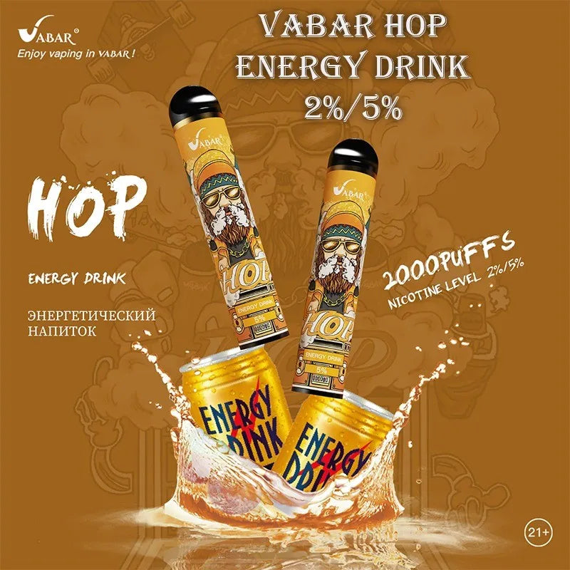 Vabar Hop 2000 Puffs Disposable Vape in UAE