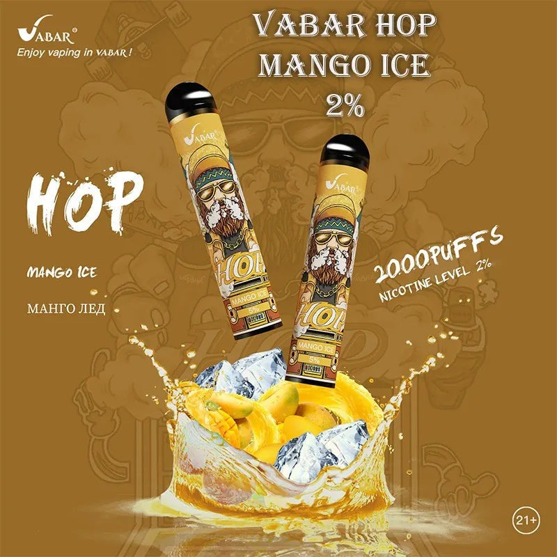 Vabar Hop 2000 Puffs Disposable Vape in UAE