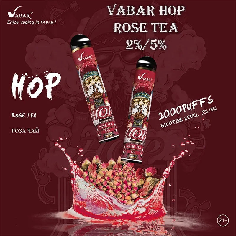 Vabar Hop 2000 Puffs Disposable Vape in UAE