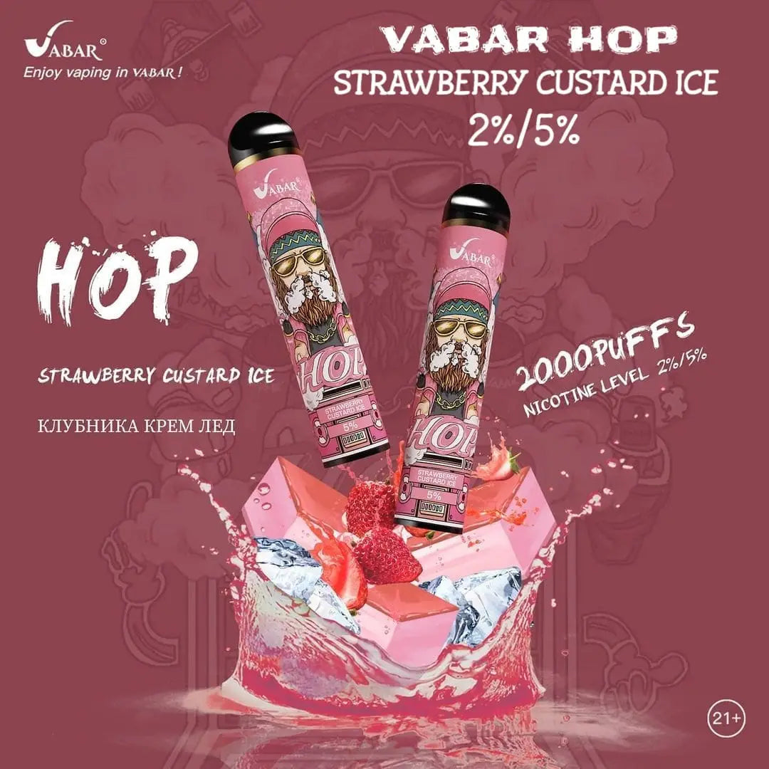 Vabar Hop 2000 Puffs Disposable Vape in UAE