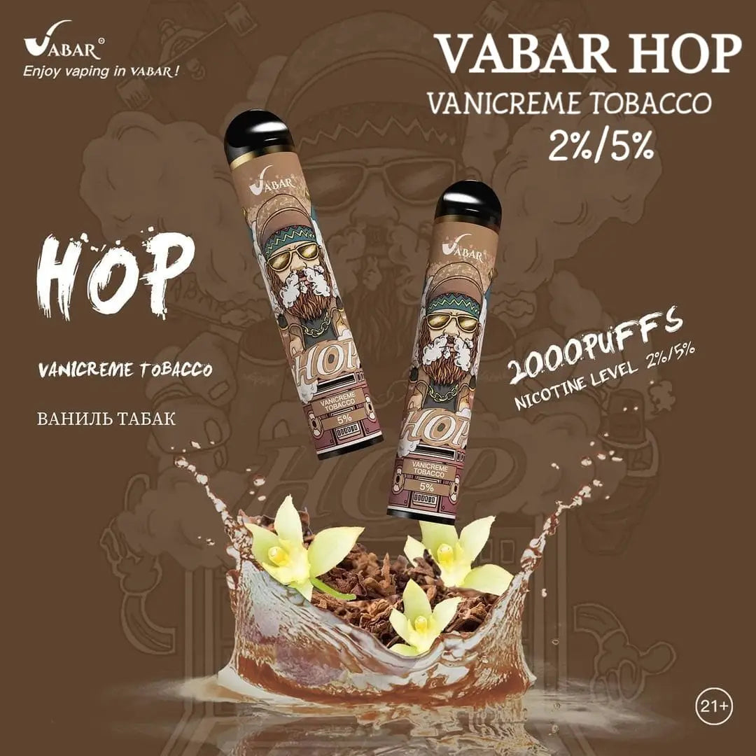 Vabar Hop 2000 Puffs Disposable Vape in UAE