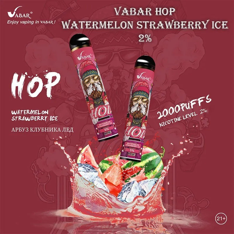 Vabar Hop 2000 Puffs Disposable Vape in UAE