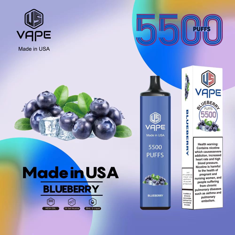 US 5500 PUFFS DISPOSABLE VAPE in UAE