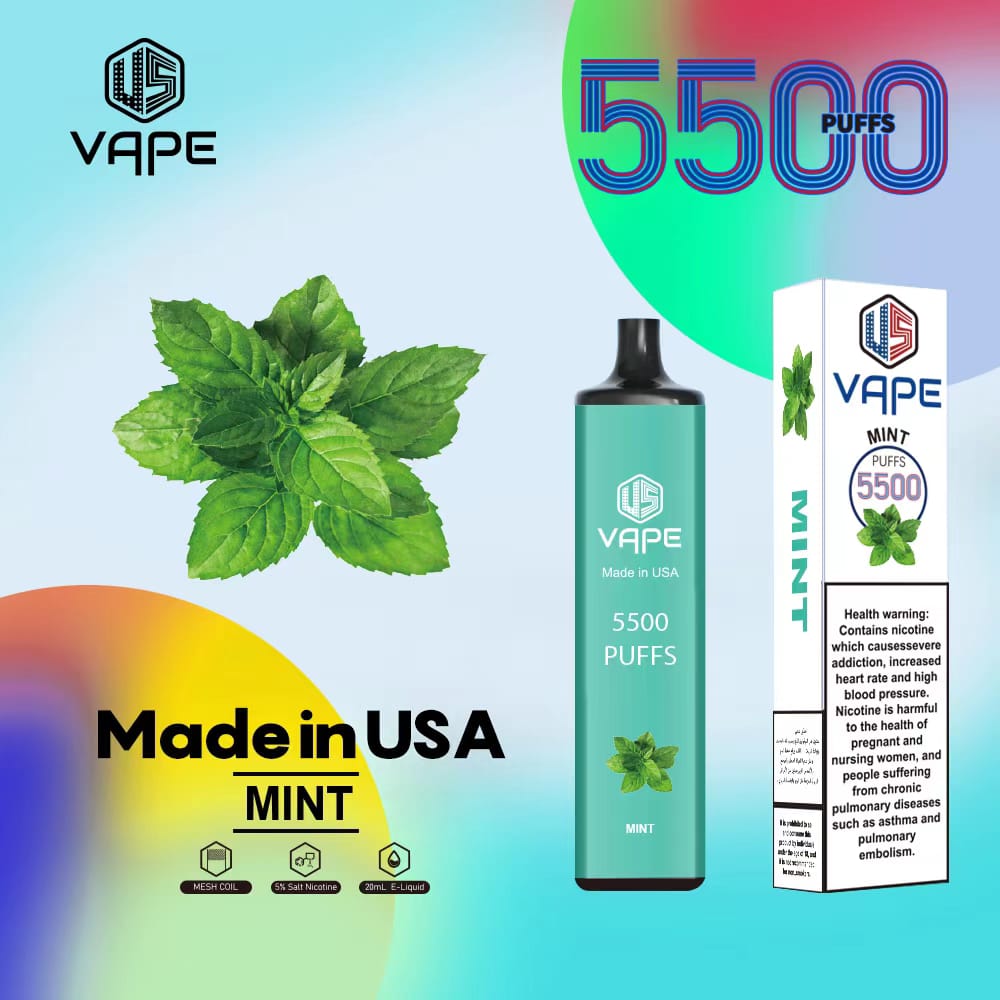 US 5500 PUFFS DISPOSABLE VAPE in UAE