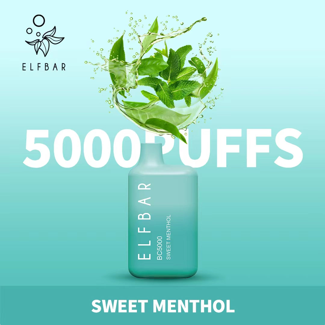 ELF BAR BC5000 PUFFS DISPOSABLE VAPE in UAE