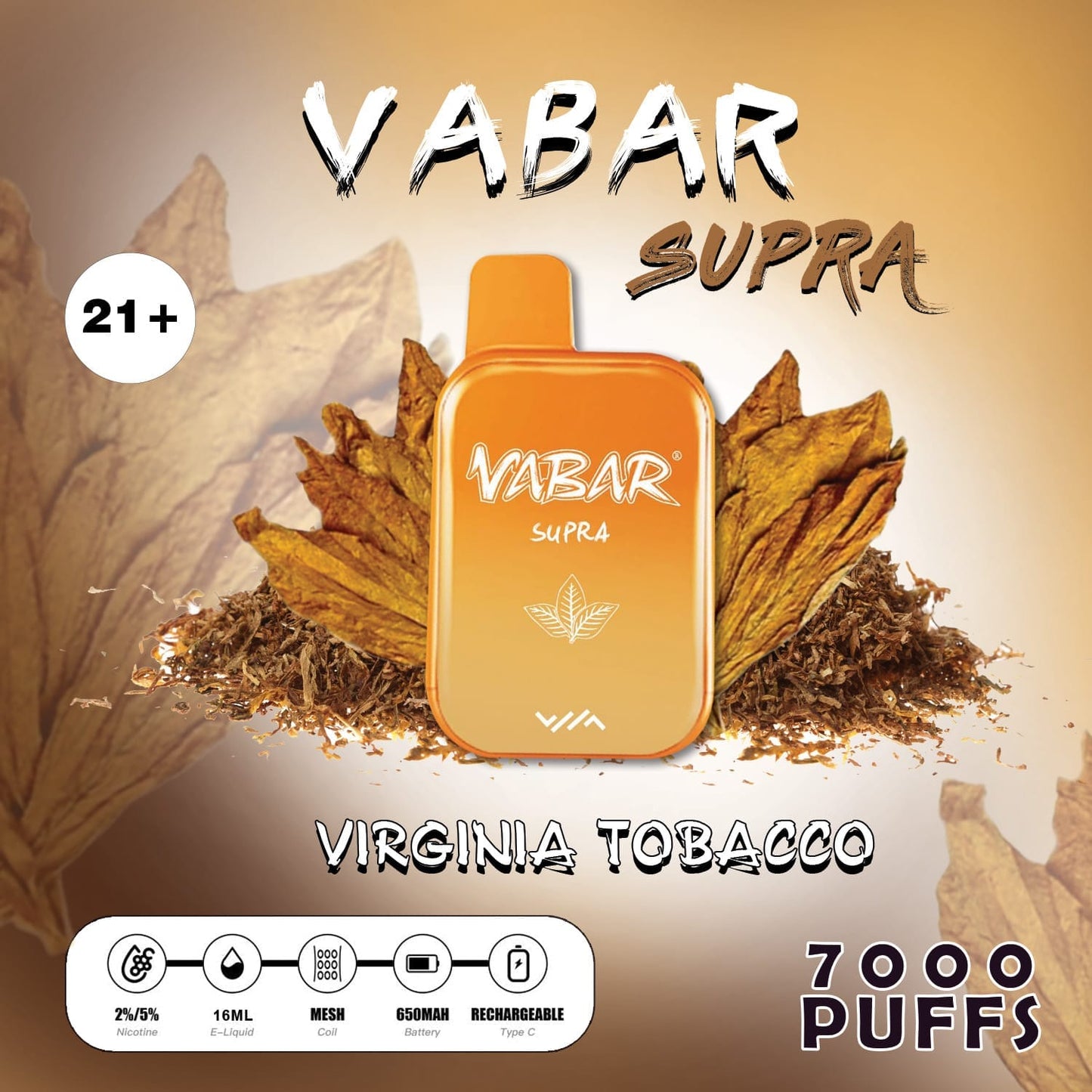 Vabar Supra 7000 Puffs Disposable Vape in UAE