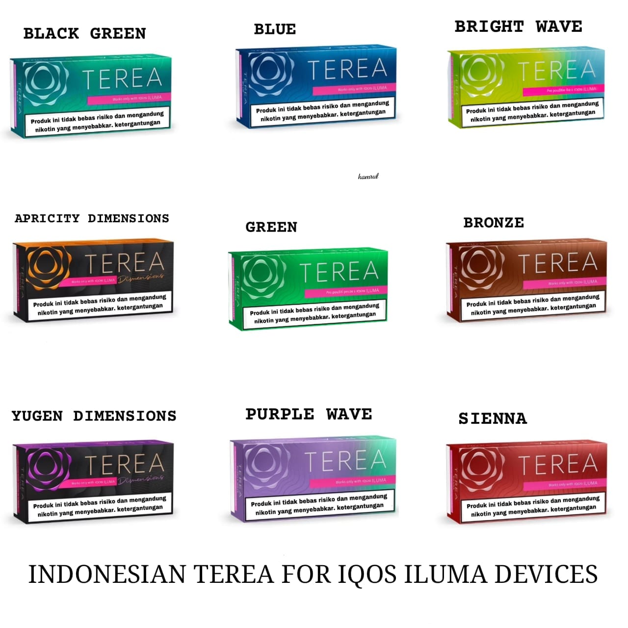 New IQOS Terea Dimensions Apricity Indonesian Best Price in UAE