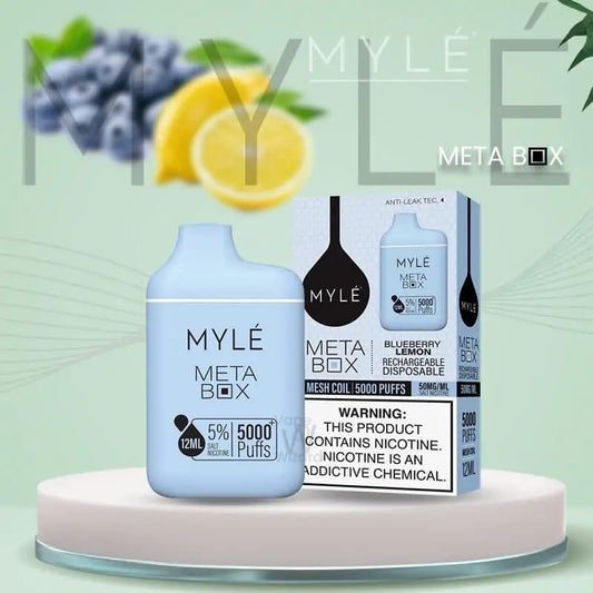 MYLE META BOX 5000 PUFFS DISPOSABLE VAPE in UAE