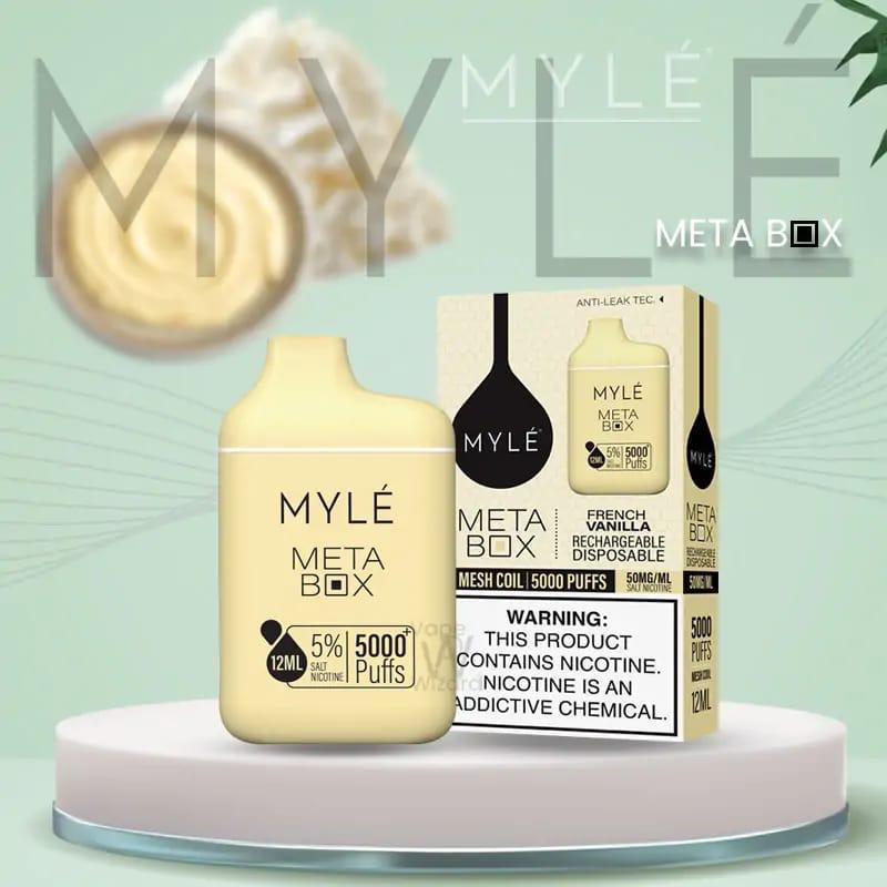 MYLE META BOX 5000 PUFFS DISPOSABLE VAPE in UAE