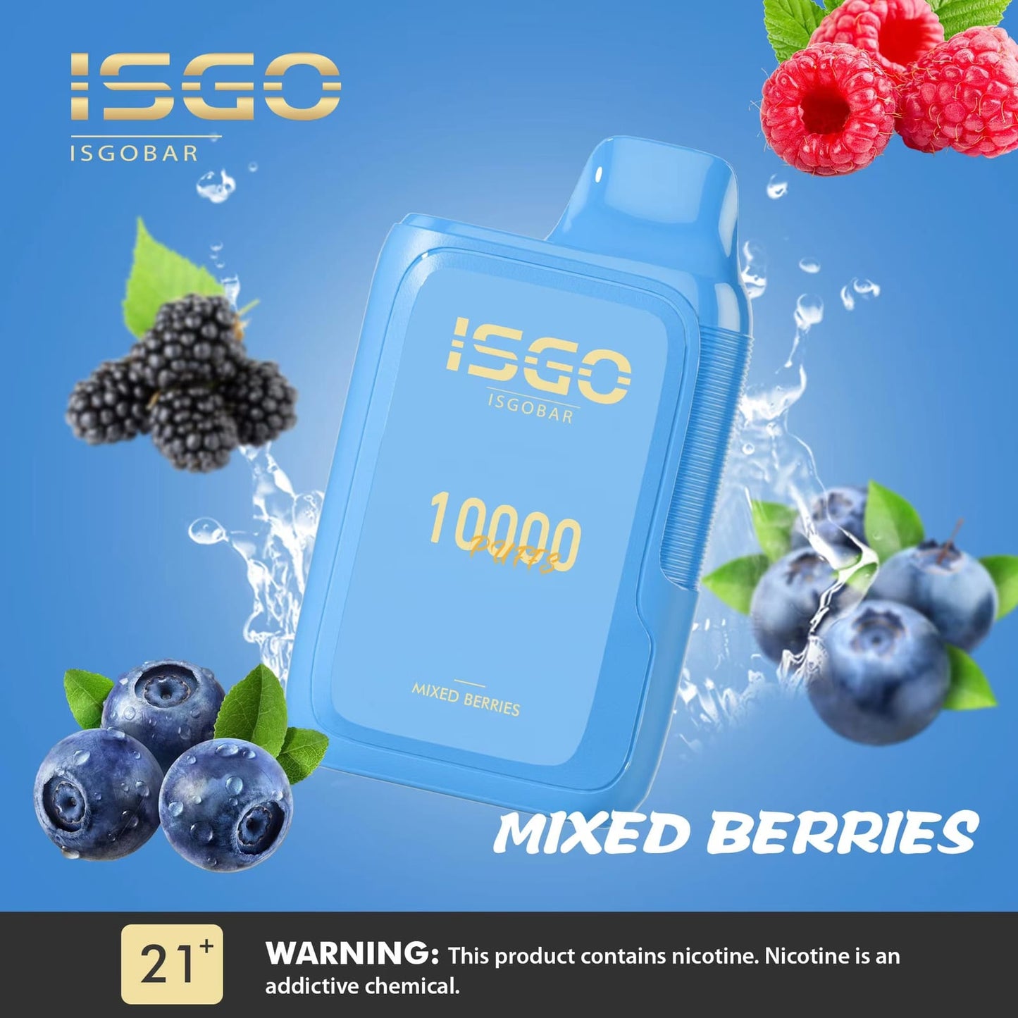 ISGO Bar 10000 Puffs Disposables Vape 5%