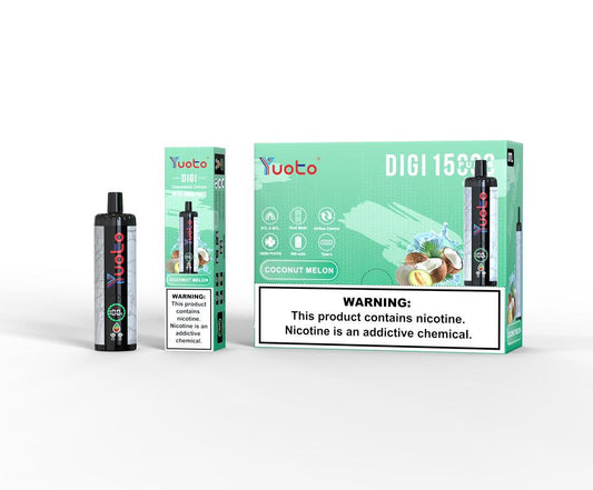 Yuoto DIGI 15000 Puffs Disposable Vape in UAE