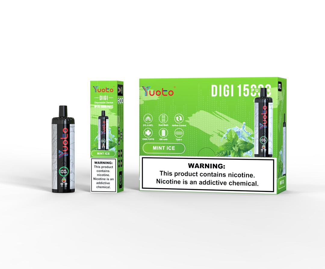 Yuoto DIGI 15000 Puffs Disposable Vape in UAE