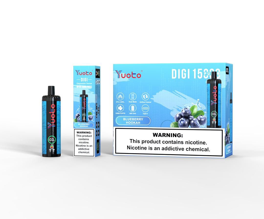 Yuoto DIGI 15000 Puffs Disposable Vape in UAE