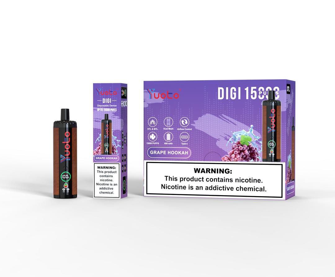 Yuoto DIGI 15000 Puffs Disposable Vape in UAE