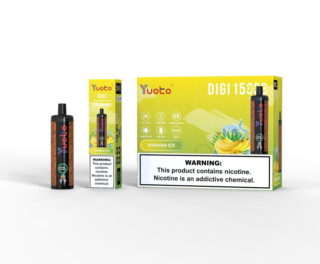 Yuoto DIGI 15000 Puffs Disposable Vape in UAE