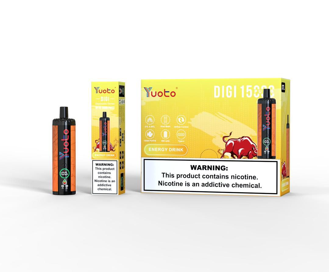 Yuoto DIGI 15000 Puffs Disposable Vape in UAE