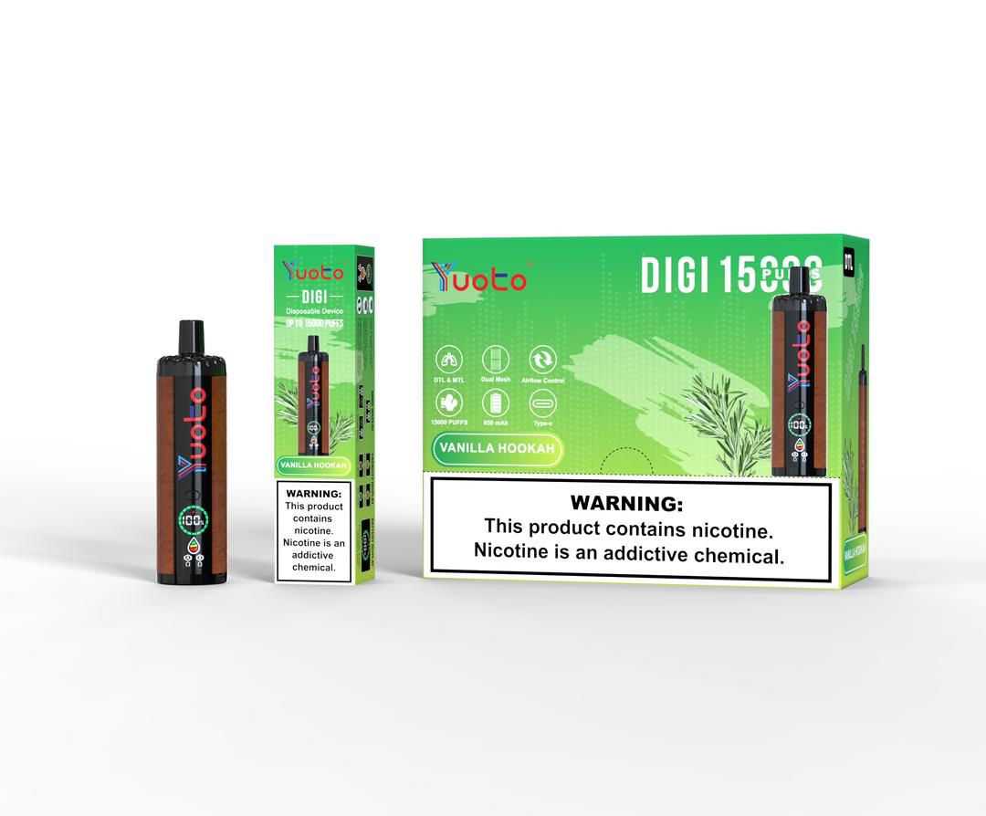 Yuoto DIGI 15000 Puffs Disposable Vape in UAE