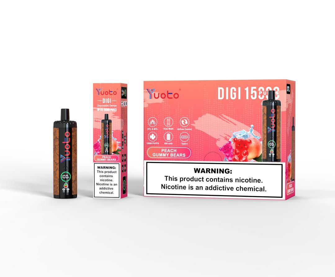 Yuoto DIGI 15000 Puffs Disposable Vape in UAE