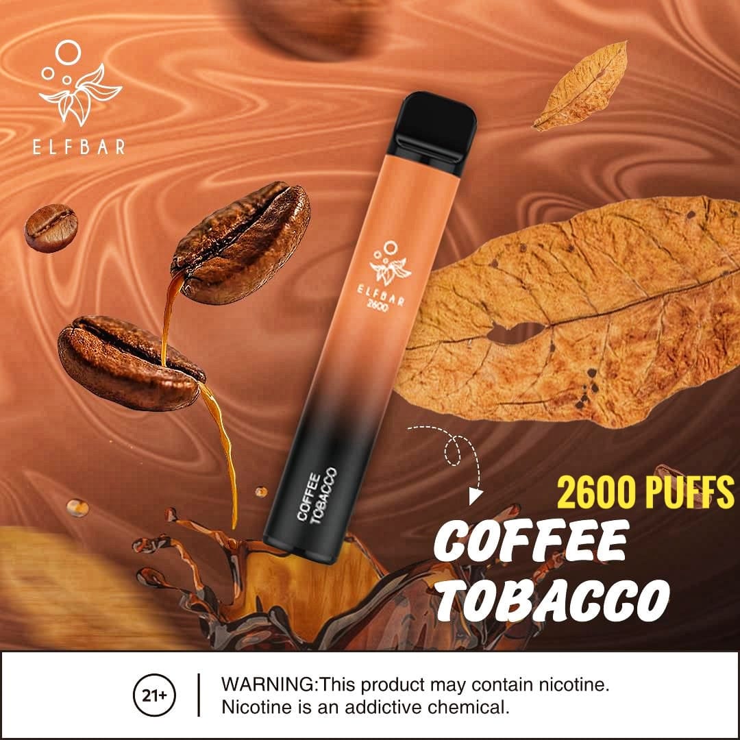 Elf Bar 2600 Puffs Disposable Vape In UAE