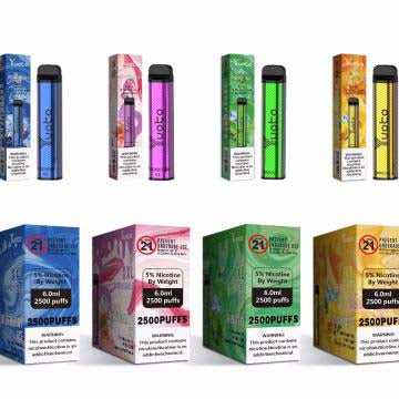 YUOTO XXL DISPOSABLE VAPE 2500 PUFFS