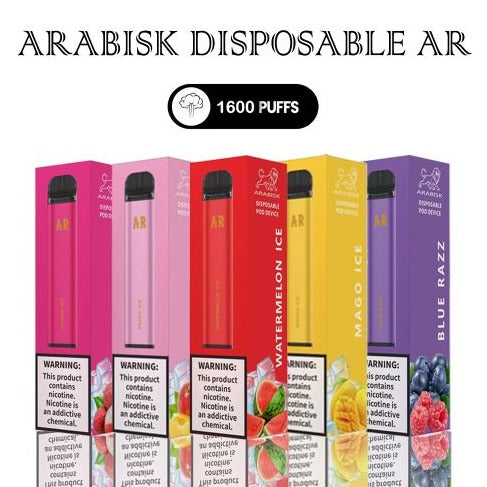 ARABISK AR 1600 PUFF DISPOSABLE VAPE in UAE