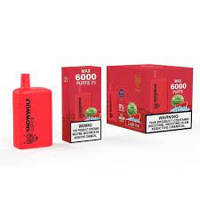 SNOWWOLF MAX 6000 Puffs Disposable Vape in UAE