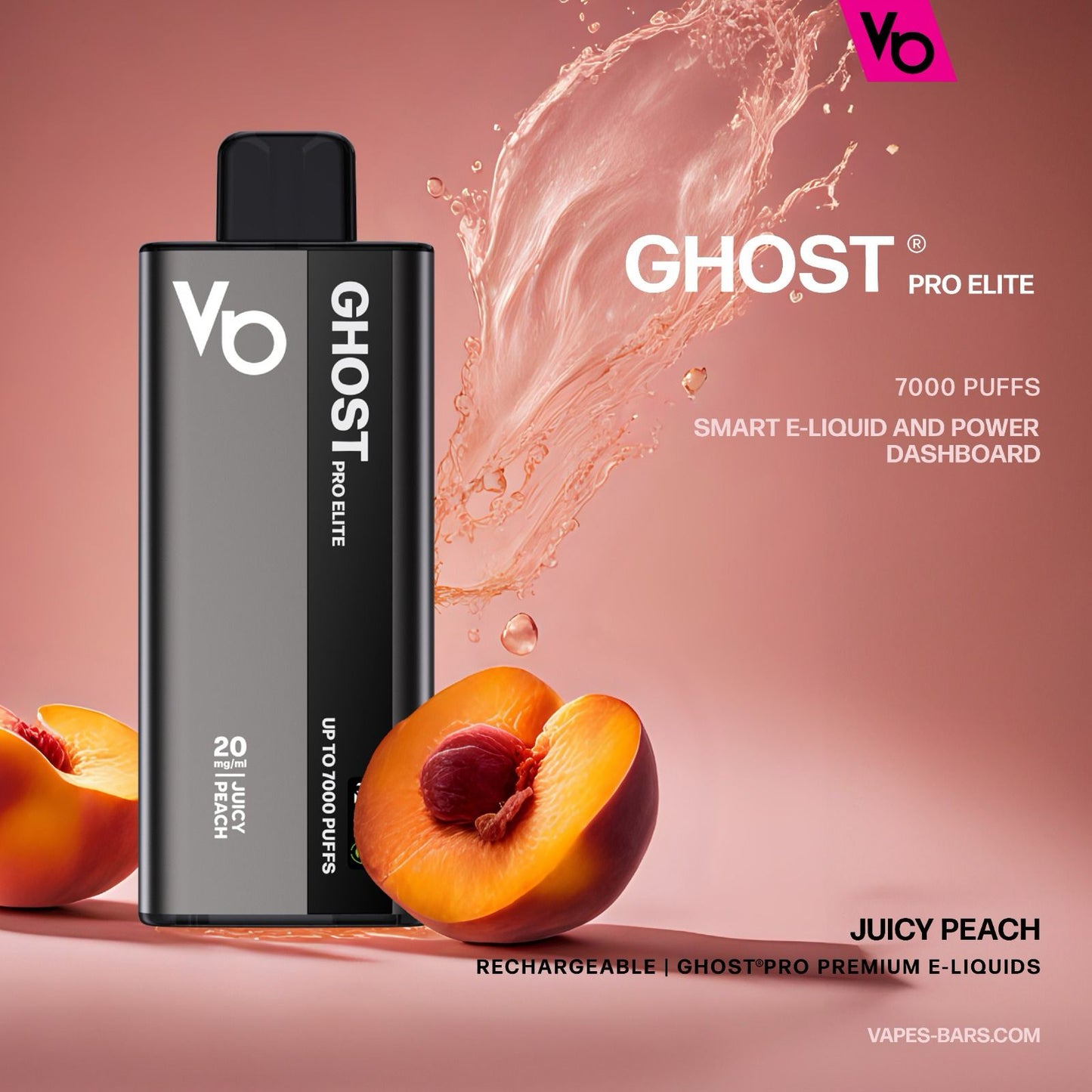 Vapes Bars Ghost Pro Elite 7000 Puffs Disposable Vape in UAE